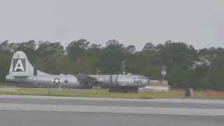 B-29 FiFi Pensacola Take-Off April 5, 2014