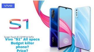 Vivo S1 specifications, Review, Mediatek Helio P65, SAmoled Display.Price in india ?Should u Buy it?