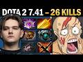 Lifestealer with 26 Kills and Skadi - Dota 2 7.42