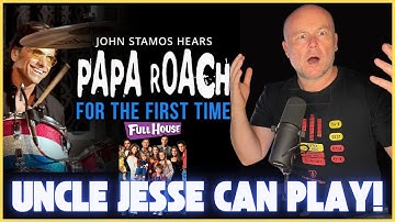 Drum Teacher Reacts: John Stamos Hears Papa Roach For The First Time