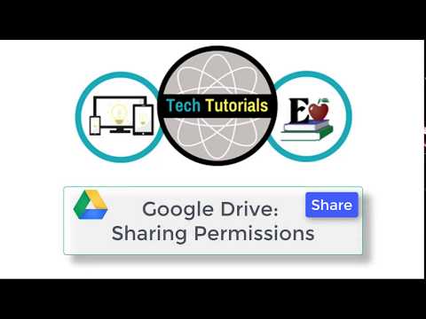 Video Google Drive Sharing Permissions - youtube