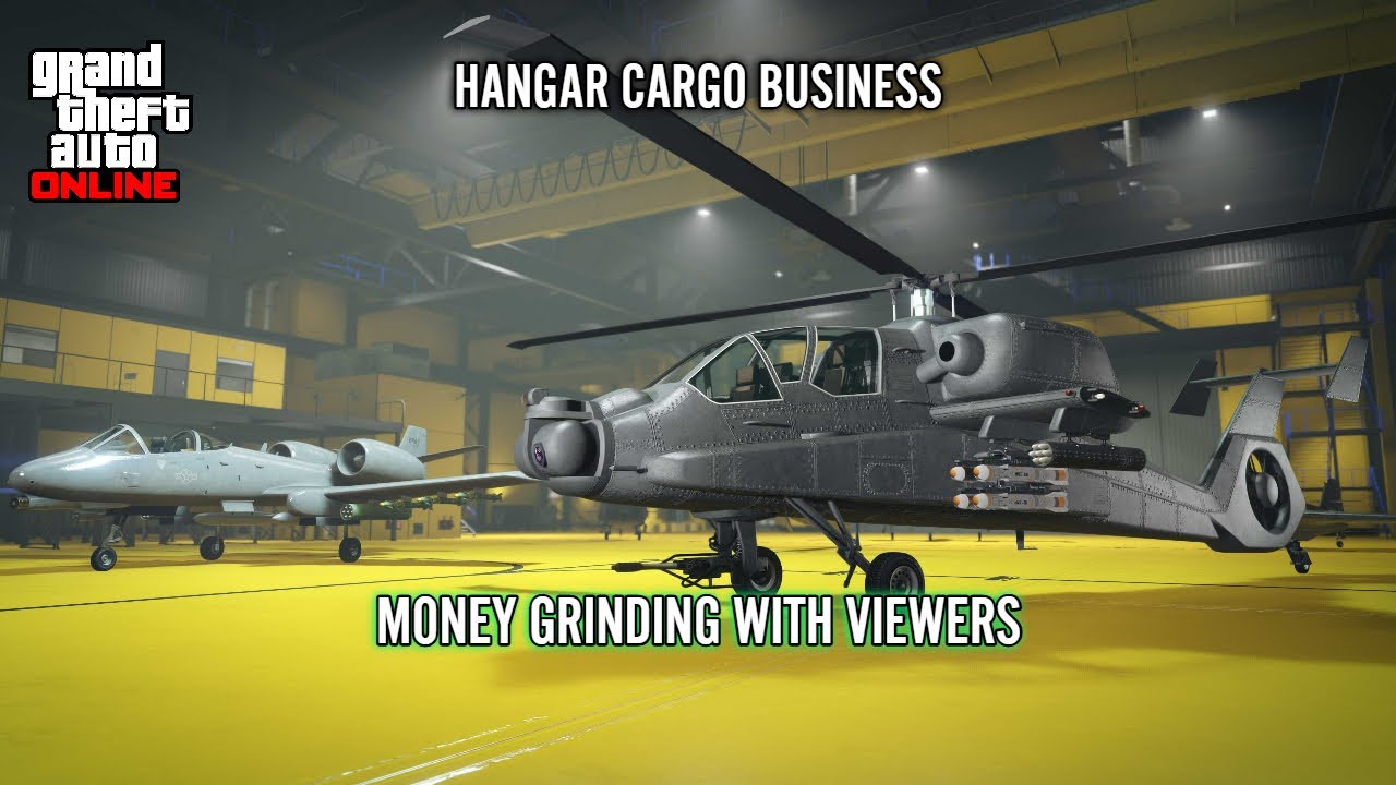 GTA ONLINE - HANGAR CARGO BUSINESS | 