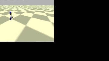 Humanoid walk using genetic algorithms and bullet physics