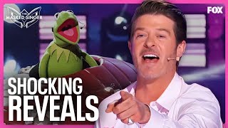 The Craziest Unmaskings ft. Kermit The Frog, Dick Van Dyke, and More | The Masked Singer