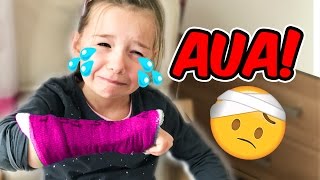 ARM GEBROCHEN?! 😱 Lulu PRANKT Papa! Lulu&Leon - Family and Fun