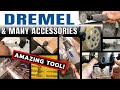 Dremel  many amazing accessories  unboxing  review  demo of uses  xdiy