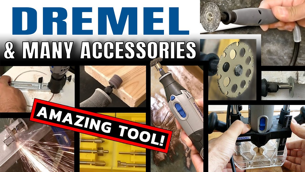 Dremel & Many Amazing Accessories - Unboxing | Review | Demo Of Uses | XDIY