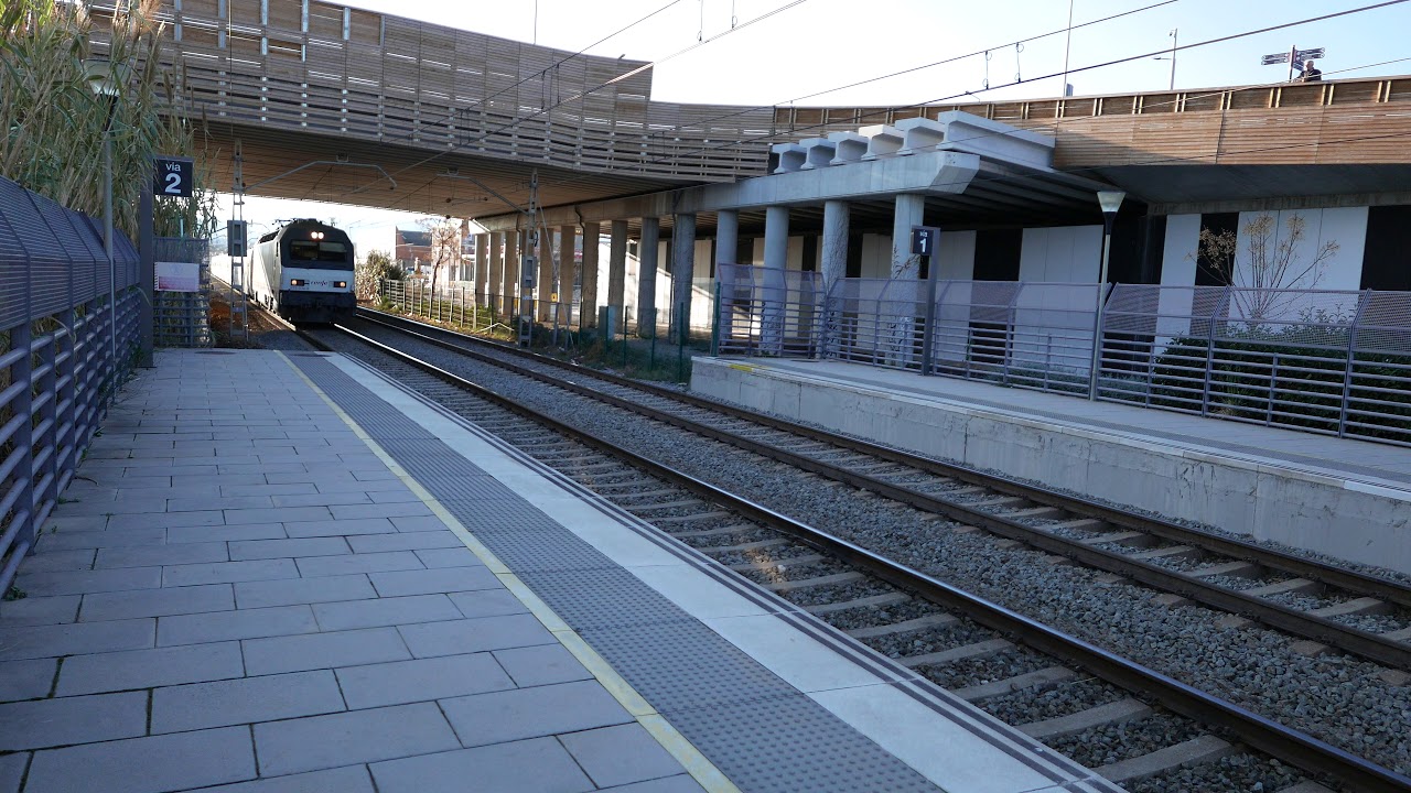 Locomotora 252 arrastrando una rama talgo