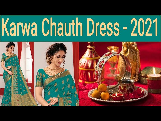 Aggregate more than 125 latest karwa chauth dresses 2021