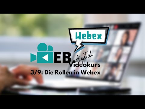 Webex-Kurs 3/9: Gastgeber, Mitgastgeber, Moderator: Das sind die Webex-Rollen