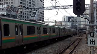 上野東京ライン宇都宮線直通 E231系1000番台U5**+U60編成 1580E 普通古河行 田町通過
