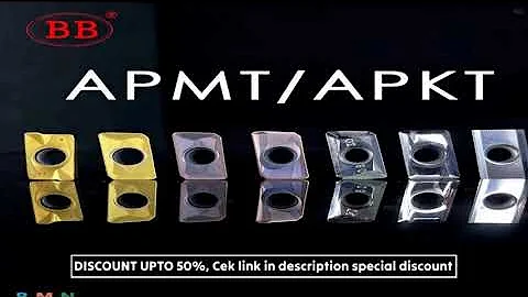 BB Carbide Insert APMT1604 APMT1135 APKT 1135 1604 PDER CNC Machine Indexable Milling Tool