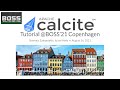 Calcite tutorial at BOSS 2021