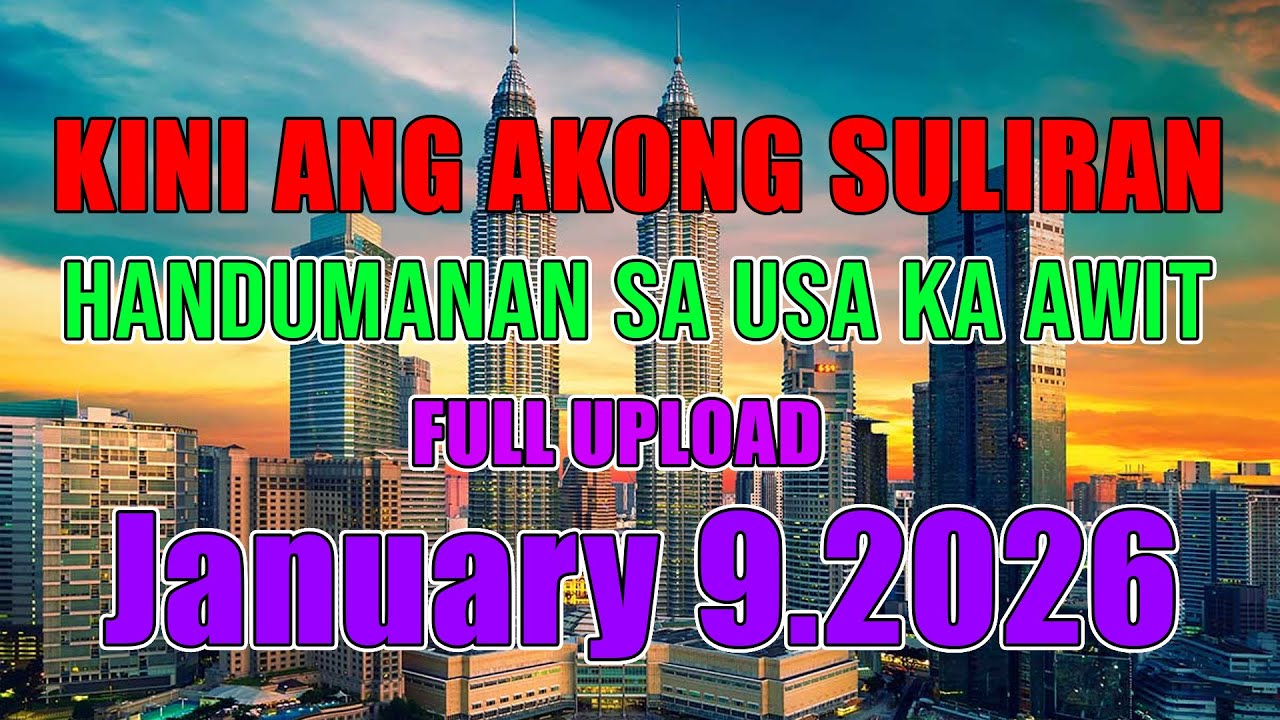 [1 HOUR] Kini Ang Akong suliran ug Handumanan sa Usa Ka awit. | Full upload | January 9.2026