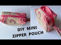 DIY Mini BOX ZIPPER POUCH | Charger Pouch Sewing Tutorial {Sewing It DIY}