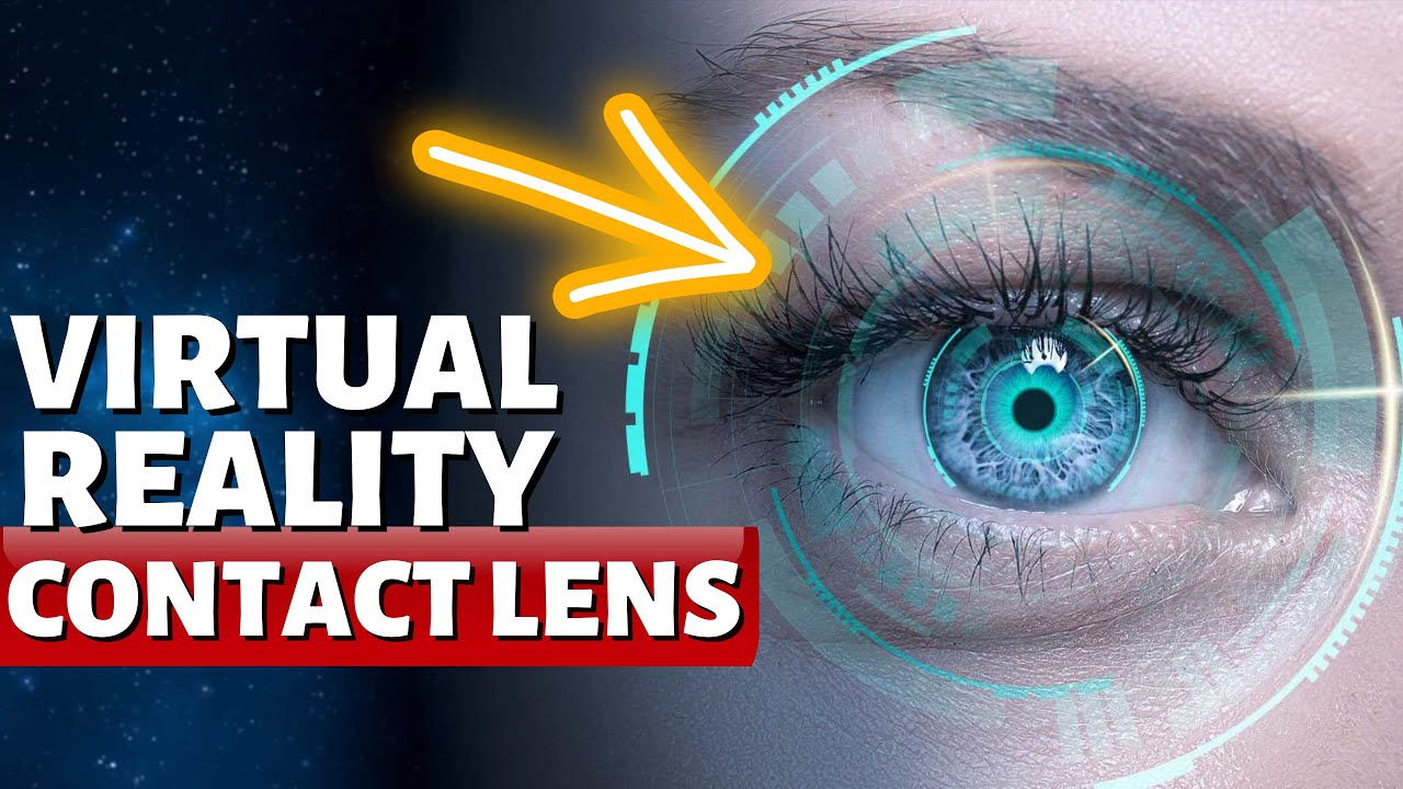 Virtual Reality Contact Lens Eye Tracking Display Possible Inside