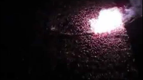 Lighting some wick in slow motion