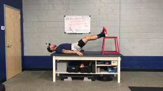 Famous Feet elevated straight leg bridging + marches (hamstring rehab) Profile