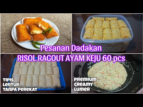 Risoles Ragout Ayam Keju