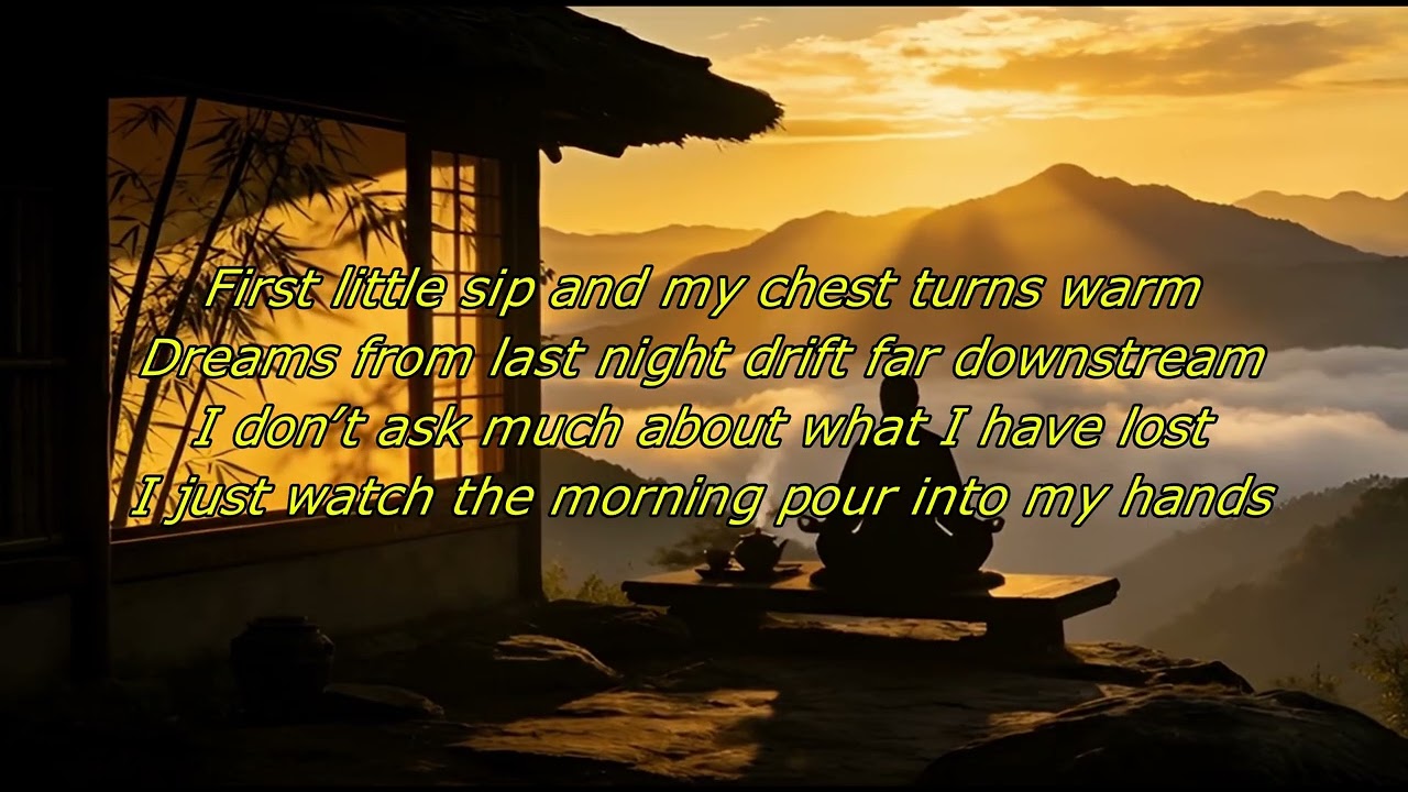 01 Rainy Tea Ceremony Ambience｜Morning Light, Boiling Water｜Calm Study & Meditation Music