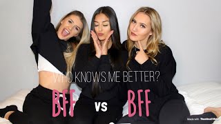 WHO KNOWS ME BETTER? BFF VS BFF | LifewithM.E