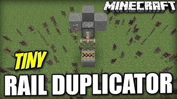 Minecraft PS4 - EASY RAIL DUPLICATOR - Glitch Tutorial ( XBOX / PS3 / WII U )