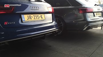 Sound: Audi RS6 vs RS6 Performance