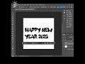 Happy New Year 2025 #AdobeFirefly #adobephotoshop #shortvideo #newyear2025