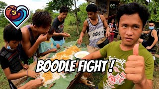 TINY FILIPINO HOUSE | BOODLE FIGHT | SIQUIJOR ISLAND | PHILIPPINES