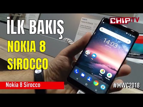 Nokia 8 Sirocco İlk Bakış - Nokia'nın Şimdiye Kadar Yaptığı En Şık Telefon