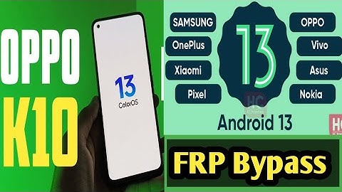 Oppo K10 FRP Bypass Android 13 Update TalkBack Method Note Work, Reset Note Work 100 |#webrohit1555