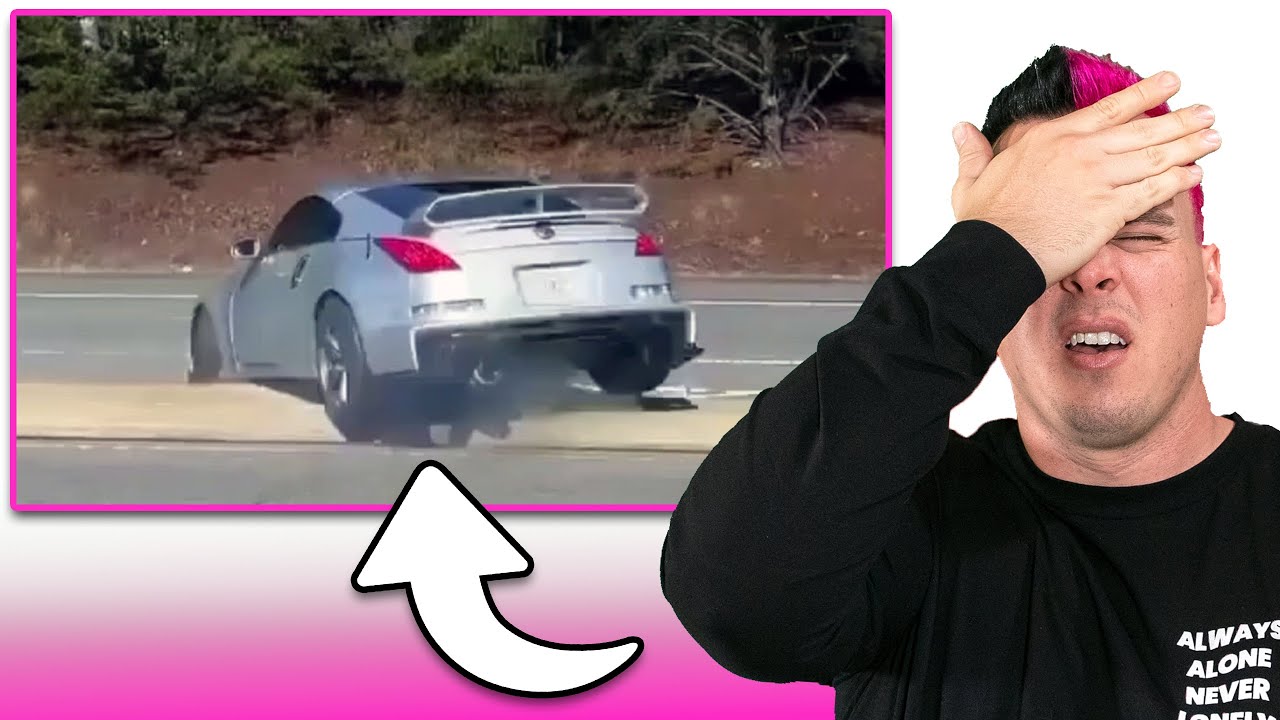 Pro Drifter Reacts to Street Drifting Fails