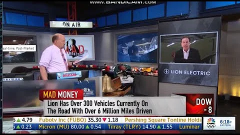 Jim Cramer MadMoney  with NGA Lion Electric LEV CE...