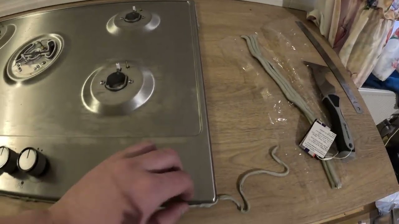 Установка варочной плиты в столешницу