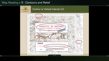 Map Reading: 5 Contours and relief