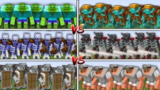 ULTIMATE MUTANT MOBS BATTLE in Minecraft Mob Battle