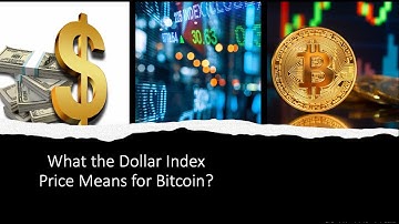 How the Dollar Index Price Influences Bitcoin