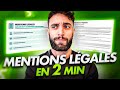 Gnration de mentions lgales en 2min sur shopify 