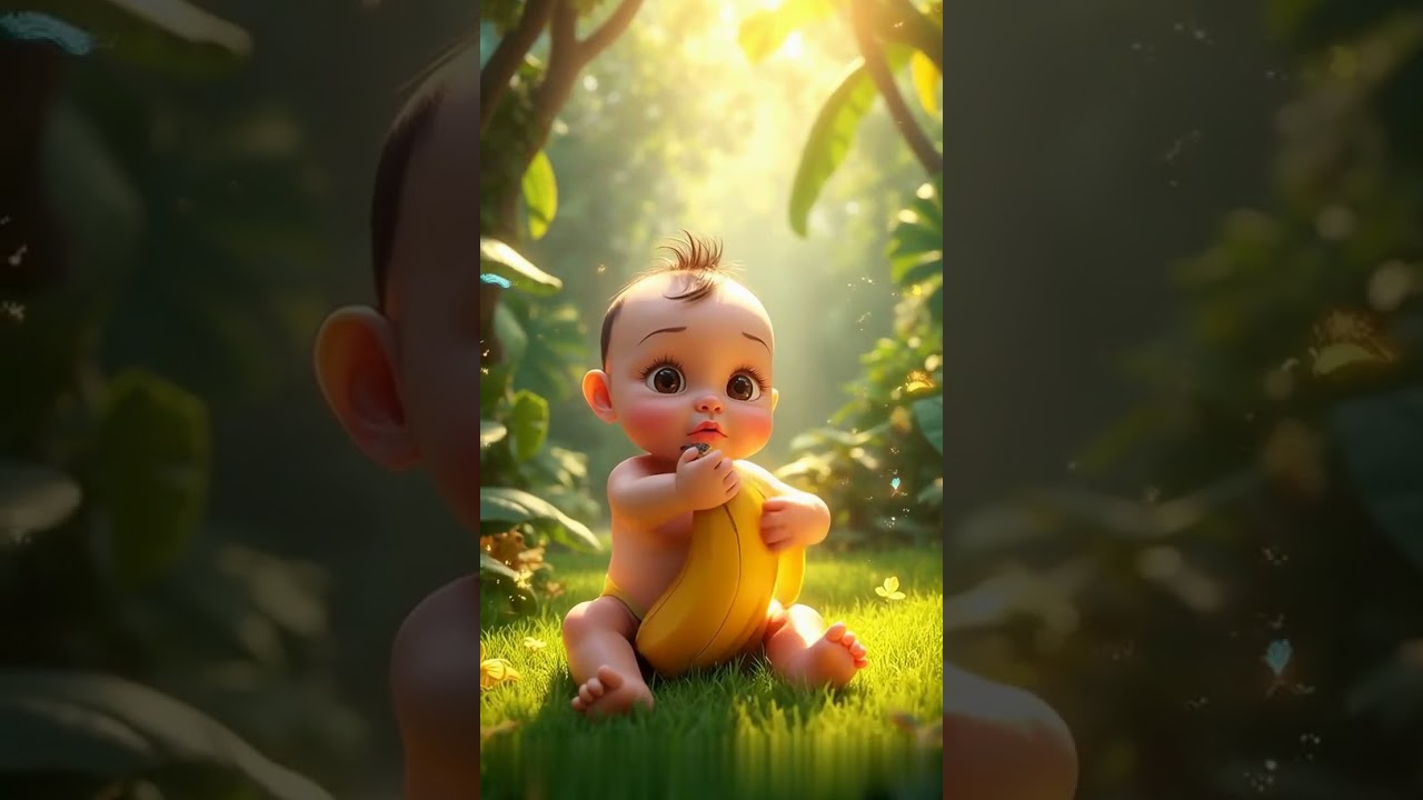 Cute Baby Meets Mischievous MONKEY! 