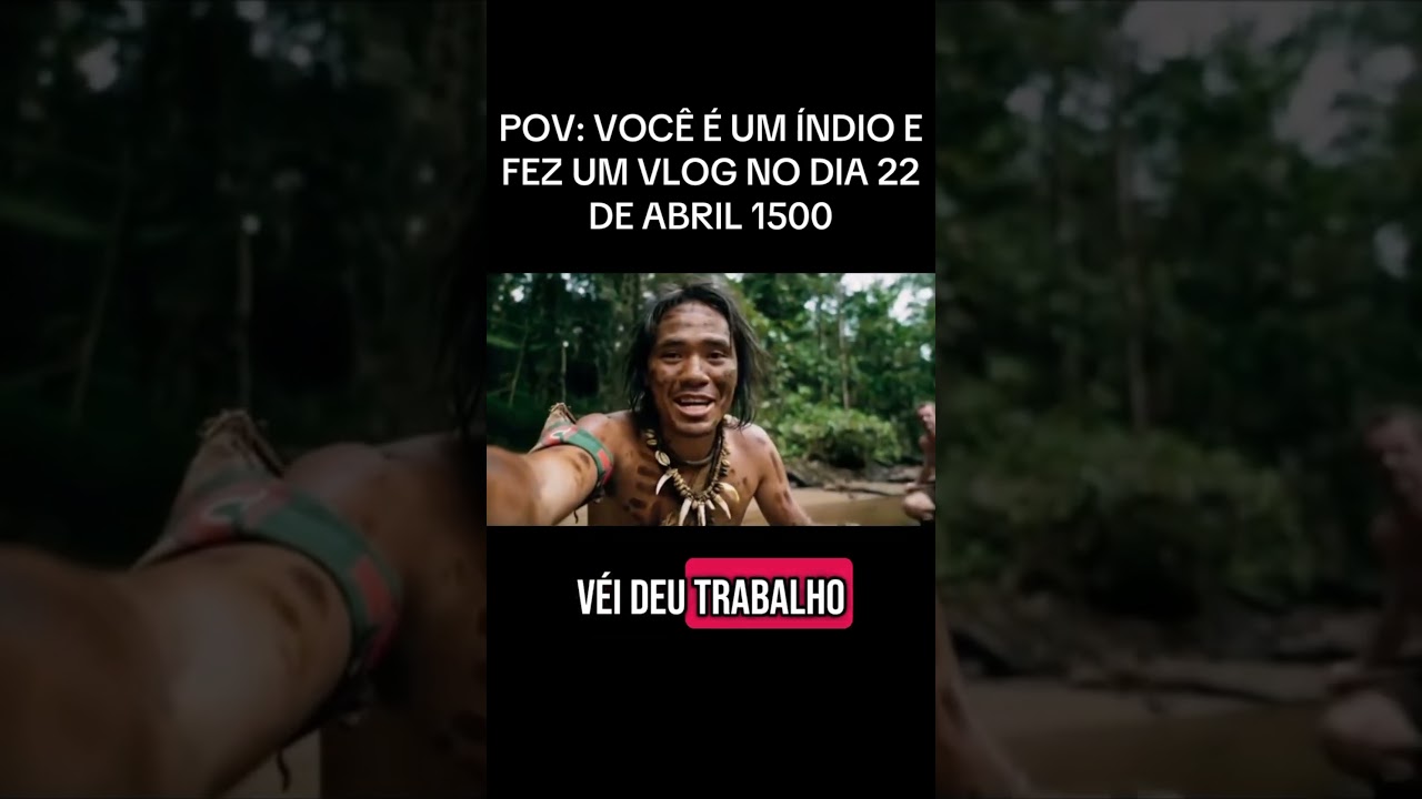 Vlog de um Índio em 1500: A Chegada dos Europeus! IMPRESSIONANTE!