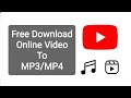 How To Download Online Video To MP3 MP4 Online Video Ko Kaise Download Kare Tutorial How To Download Online Video To MP3 MP4 Online Video Ko Kaise Download Kare Tutorial