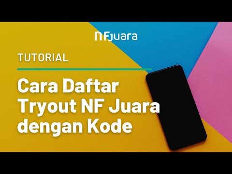 Tutorial Daftar Tryout NF Juara dengan Kode