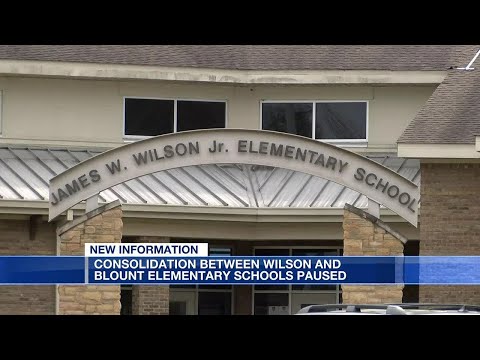 Consolidation between Wilson, Blount elementary schools paused