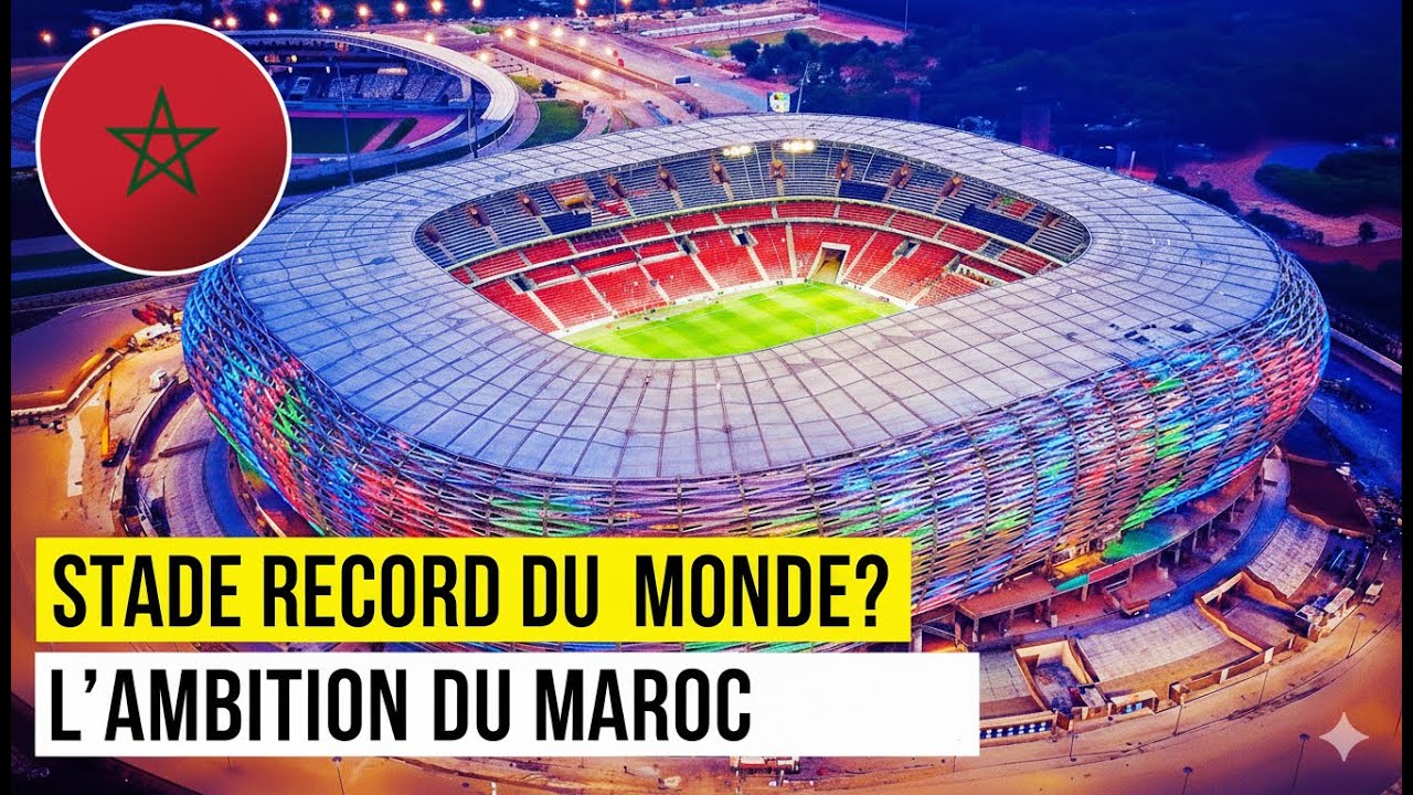 Le Maroc éblouit le monde avec son nouveau stade futuriste