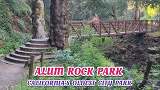 Hiking @ California's oldest City Park - ALUM ROCK PARK