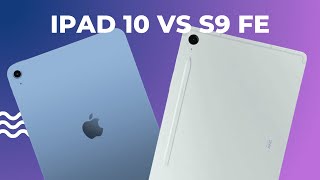 Galaxy Tab S9 FE vs iPad 10: Qual é o Melhor? Comparativo Completo