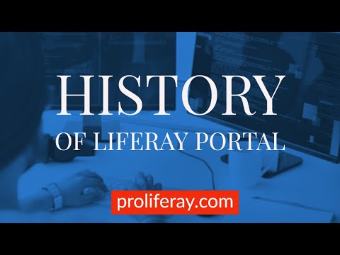History of liferay Portal