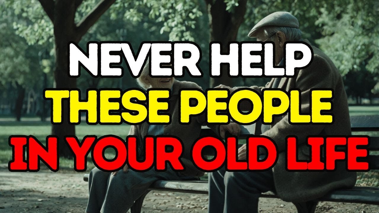 Outline Video 5 PEOPLE you MUST AVOID in OLD AGE