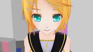 【鏡音リン】右肩の蝶【MMD PＶ】