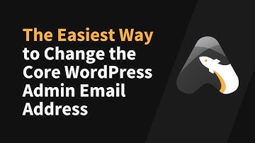 How to Easily Change the Core WordPress Admin Email Address #Shorts